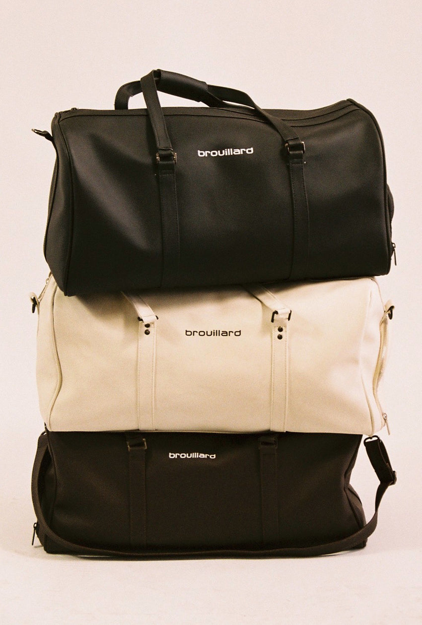 Linzor minimalist Swiss-crafted duffle bag for urban professionals by Brouillard